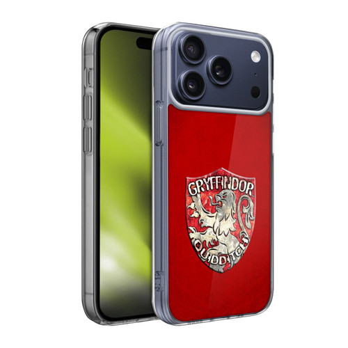 Harry Potter Prisoner Of Azkaban V Gryffindor Quidditch Badge Soft Gel Case for Apple iPhone 17 Pro Max