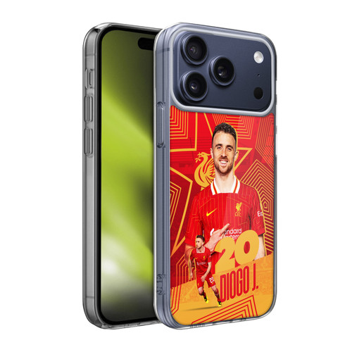 Liverpool Football Club 2024/25 First Team Diogo Jota Soft Gel Case for Apple iPhone 17 Pro Max Liverpool Football Club 2024/25 First Team Diogo Jota Soft Gel Case for Apple iPhone 17 Pro Max