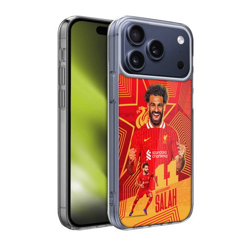 Liverpool Football Club 2024/25 First Team Mohamed Salah Soft Gel Case for Apple iPhone 17 Pro Max Liverpool Football Club 2024/25 First Team Mohamed Salah Soft Gel Case for Apple iPhone 17 Pro Max