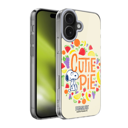 Peanuts Naturally Sweet Cutie Snoopy Soft Gel Case for Apple iPhone 17