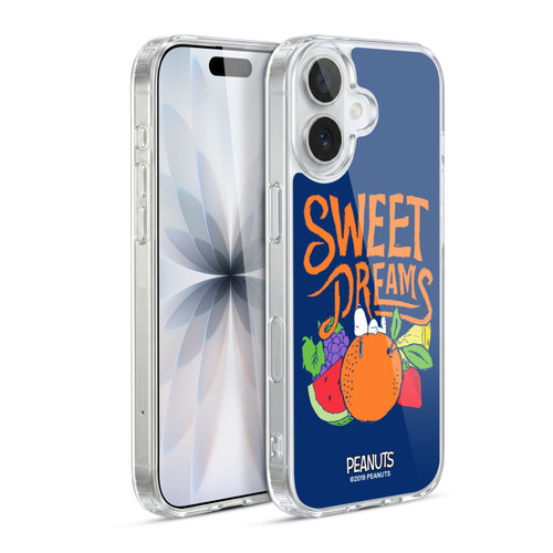 Peanuts Naturally Sweet Sweet Dreams Snoopy Soft Gel Case for Apple iPhone 17