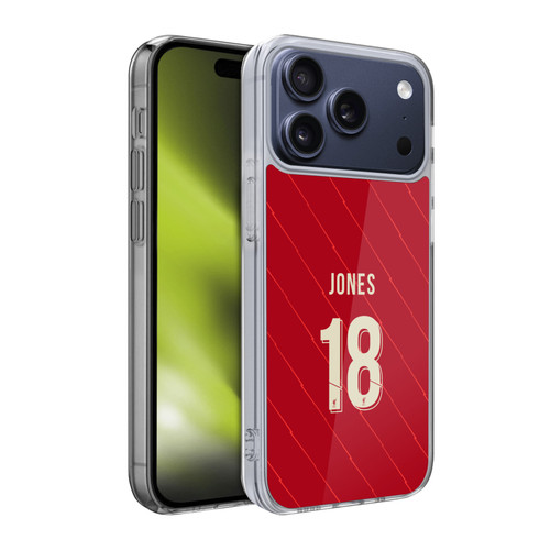 Liverpool Football Club 2021/22 Players Home Kit Group 1 Curtis Jones Soft Gel Case for Apple iPhone 17 Pro Liverpool Football Club 2021/22 Players Home Kit Group 1 Curtis Jones Soft Gel Case for Apple iPhone 17 Pro