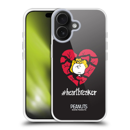 Peanuts Sealed With A Kiss Sally Brown Heartbreaker Soft Gel Case for Apple iPhone 17