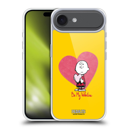 Peanuts Sealed With A Kiss Charlie Brown Valentine 2 Soft Gel Case for Apple iPhone 17 Air