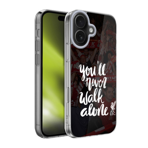 Liverpool Football Club You'Ll Never Walk Alone Kop 2 Soft Gel Case for Apple iPhone 17 Liverpool Football Club You'Ll Never Walk Alone Kop 2 Soft Gel Case for Apple iPhone 17