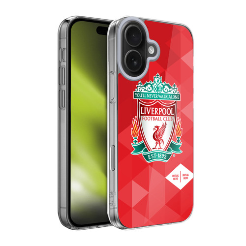 Custom Customised Personalised Liverpool Football Club Logo 1 Crest Geometric Red Soft Gel Case for Apple iPhone 17 Custom Customised Personalised Liverpool Football Club Logo 1 Crest Geometric Red Soft Gel Case for Apple iPhone 17