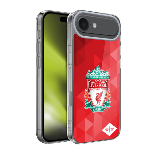 Custom Customised Personalised Liverpool Football Club Logo 1 Crest Geometric Red Soft Gel Case for Apple iPhone 17 Air Custom Customised Personalised Liverpool Football Club Logo 1 Crest Geometric Red Soft Gel Case for Apple iPhone 17 Air