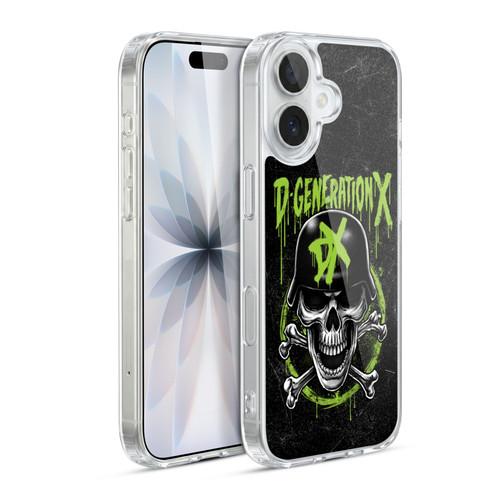 WWE D-Generation X Skull Soft Gel Case for Apple iPhone 17