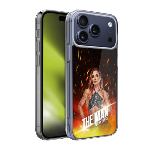 WWE Becky Lynch The Man Portrait Soft Gel Case for Apple iPhone 17 Pro Max WWE Becky Lynch The Man Portrait Soft Gel Case for Apple iPhone 17 Pro Max