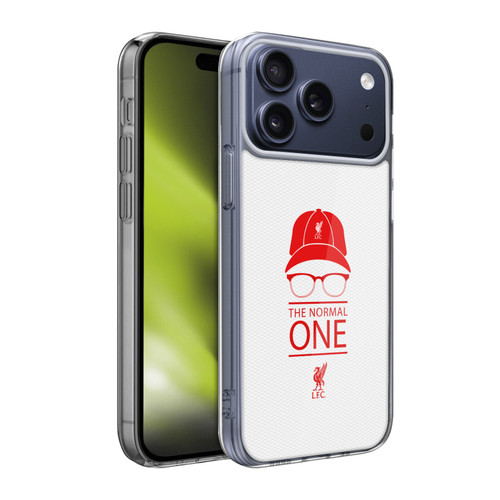 Liverpool Football Club Klopp Icons Icon White Mesh Soft Gel Case for Apple iPhone 17 Pro Max