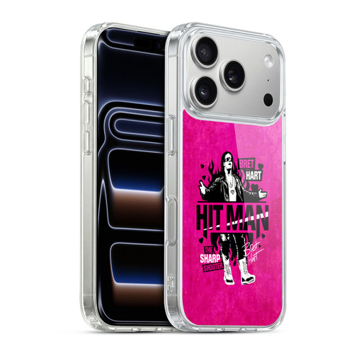 WWE Bret Hart Hitman Soft Gel Case for Apple iPhone 17 Pro