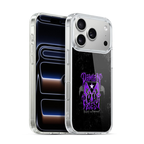 WWE Damian Priest Receive Your Punishment Soft Gel Case for Apple iPhone 17 Pro