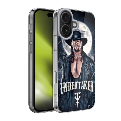 WWE The Undertaker Portrait Soft Gel Case for Apple iPhone 17