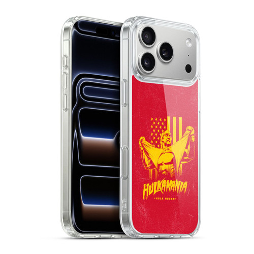 WWE Hulk Hogan Hulkmania Soft Gel Case for Apple iPhone 17 Pro Max