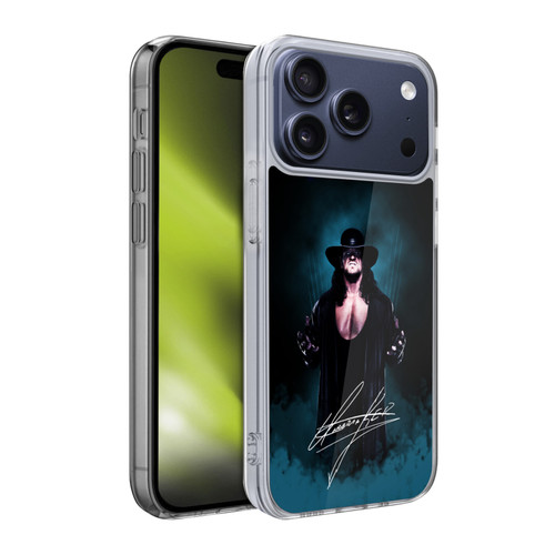 WWE The Undertaker Deadman Signature Soft Gel Case for Apple iPhone 17 Pro