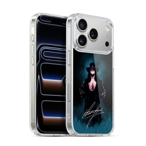 WWE The Undertaker Deadman Signature Soft Gel Case for Apple iPhone 17 Pro