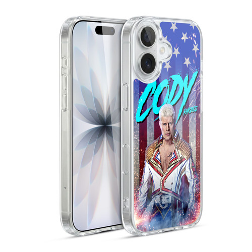 WWE Cody Rhodes Graphics Cody Rhodes Soft Gel Case for Apple iPhone 17