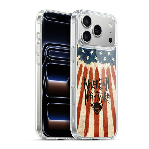 WWE Cody Rhodes Graphics American Nightmare Flag Soft Gel Case for Apple iPhone 17 Pro Max