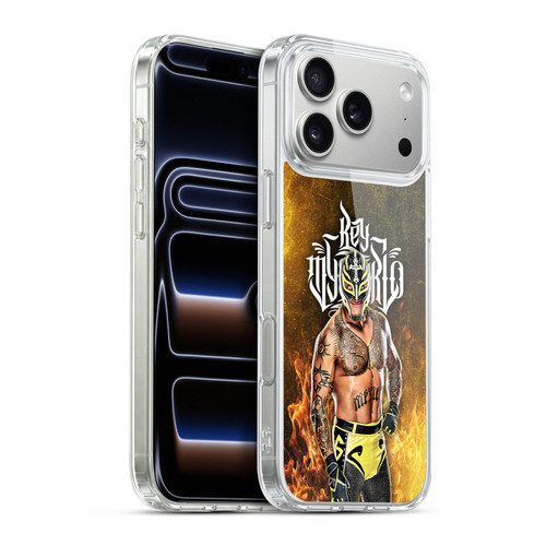 WWE Rey Mysterio Portrait Soft Gel Case for Apple iPhone 17 Pro Max