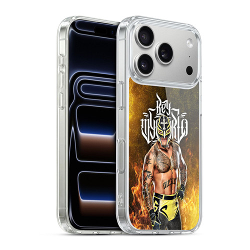 WWE Rey Mysterio Portrait Soft Gel Case for Apple iPhone 17 Pro