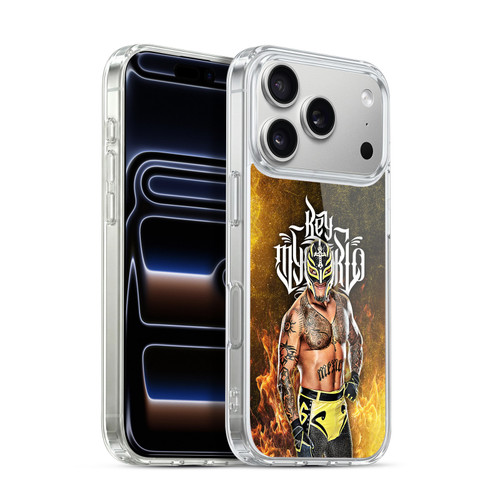 WWE Rey Mysterio Portrait Soft Gel Case for Apple iPhone 17 Pro