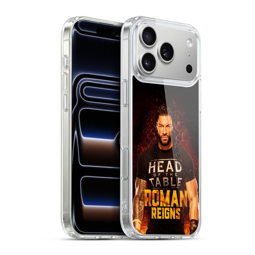 WWE R. Reigns Graphics Roman Reigns 1 Soft Gel Case for Apple iPhone 17 Pro Max