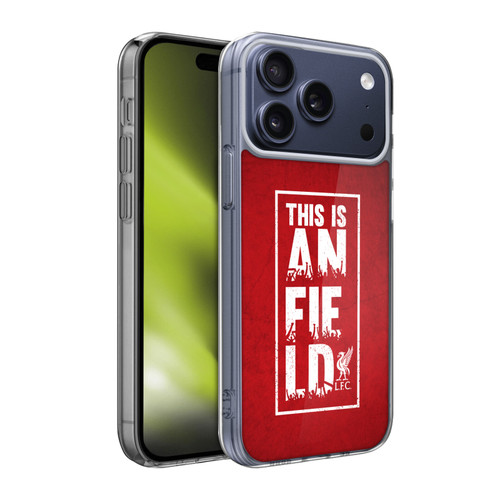 Liverpool Football Club This Is Anfield Red 3 Soft Gel Case for Apple iPhone 17 Pro Max