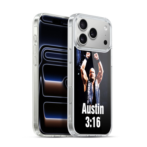 WWE Stone Cold Steve Austin Photo Soft Gel Case for Apple iPhone 17 Pro Max