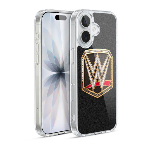 WWE Title Belts Championship Soft Gel Case for Apple iPhone 17