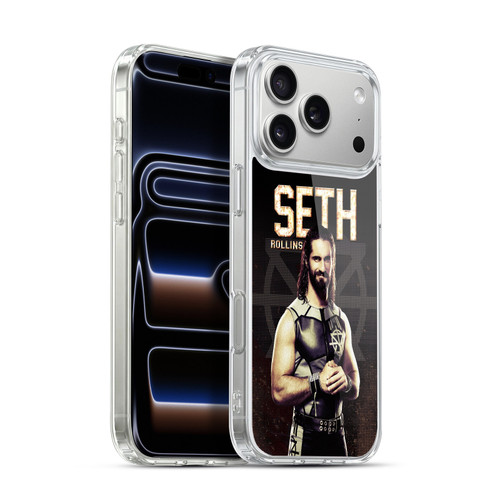 WWE Superstars Seth Rollins Soft Gel Case for Apple iPhone 17 Pro Max