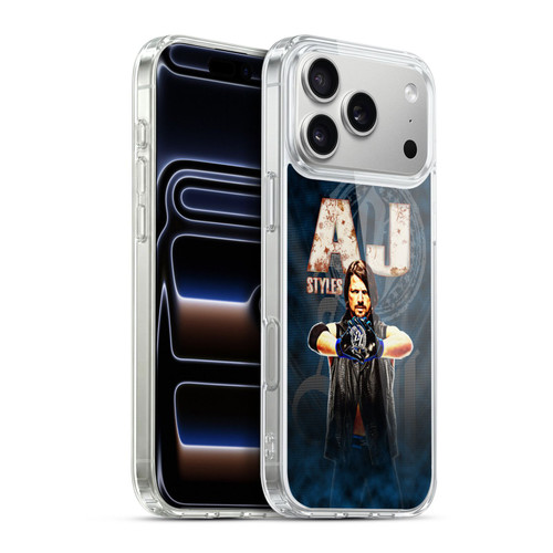 WWE Superstars AJ Styles Soft Gel Case for Apple iPhone 17 Pro Max