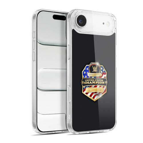 WWE Title Belts United States Champion Soft Gel Case for Apple iPhone 17 Air