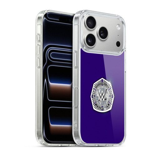 WWE Title Belts Cruiserweight Champion Soft Gel Case for Apple iPhone 17 Pro