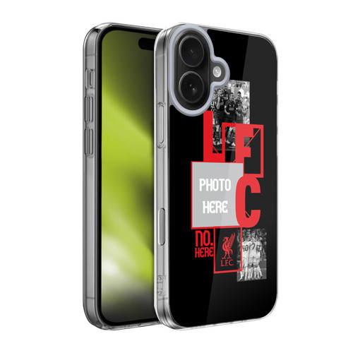 Custom Customised Personalised Liverpool Football Club Liverpool Fc Frames Soft Gel Case for Apple iPhone 17