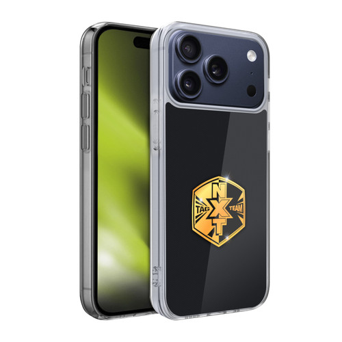 WWE Title Belts NXT Tag Team Soft Gel Case for Apple iPhone 17 Pro
