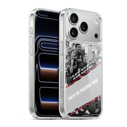 Custom Customised Personalised Liverpool Football Club Liverpool Fc Goal Soft Gel Case for Apple iPhone 17 Pro
