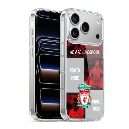 Custom Customised Personalised Liverpool Football Club Liverpool Fc We Are Liverpool Soft Gel Case for Apple iPhone 17 Pro