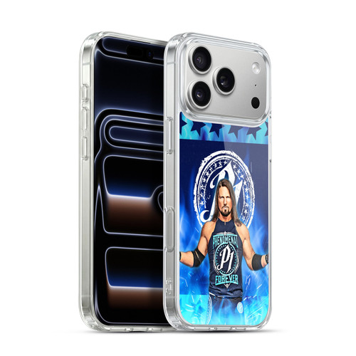 WWE Aj Styles Portrait Soft Gel Case for Apple iPhone 17 Pro Max