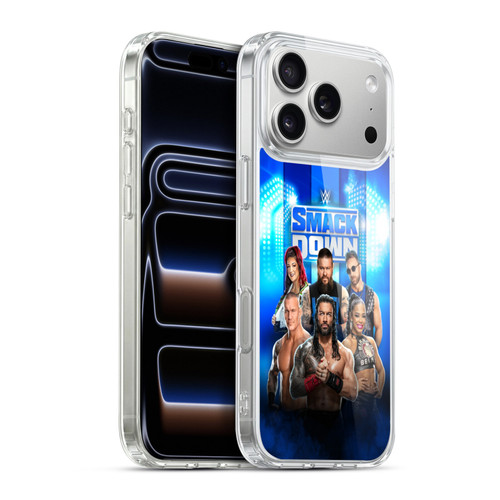 WWE Pay-Per-View Superstars 2024 Smackdown! Soft Gel Case for Apple iPhone 17 Pro Max