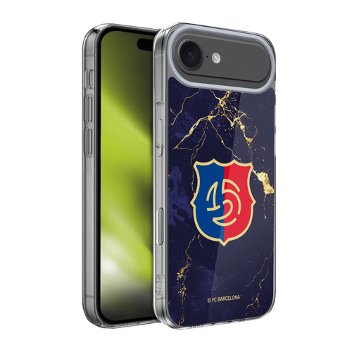 FC Barcelona 125th Anniversary Logo Marble Soft Gel Case for Apple iPhone 17 Air