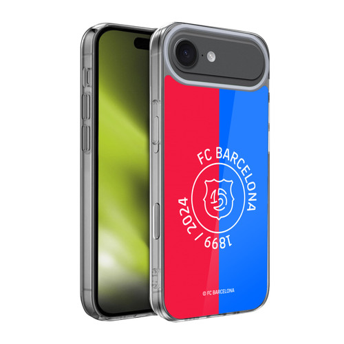 FC Barcelona 125th Anniversary Red & Blue Soft Gel Case for Apple iPhone 17 Air