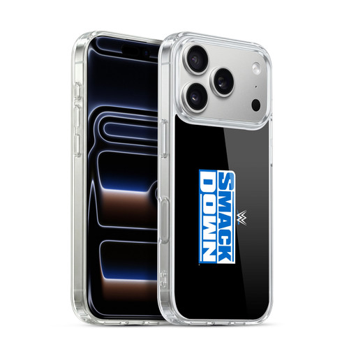 WWE TV Program Logo Smack Down Soft Gel Case for Apple iPhone 17 Pro
