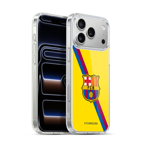 FC Barcelona 2019/20 Crest Kit Away Soft Gel Case for Apple iPhone 17 Pro Max