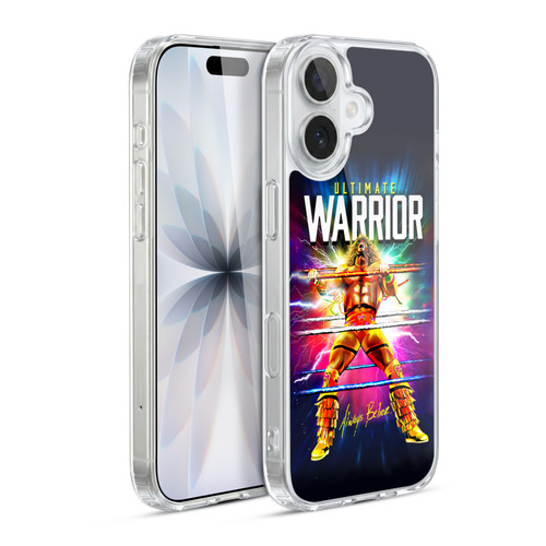 WWE The Ultimate Warrior Retro Blast Soft Gel Case for Apple iPhone 17