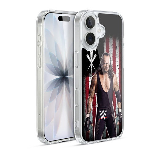WWE American Flag Superstars Undertaker Soft Gel Case for Apple iPhone 17