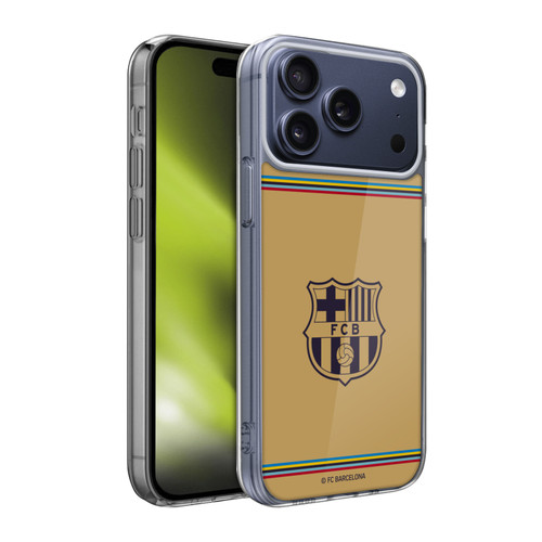 FC Barcelona 2022/23 Crest Kit Away Soft Gel Case for Apple iPhone 17 Pro Max