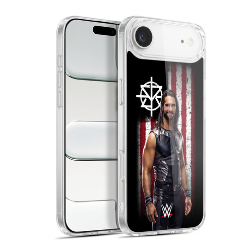 WWE American Flag Superstars Seth Rollins Soft Gel Case for Apple iPhone 17 Air