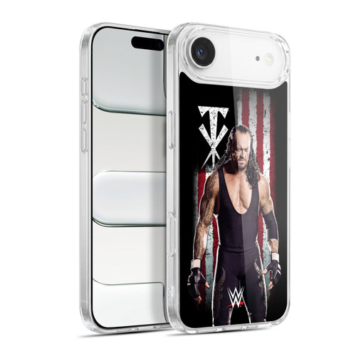 WWE American Flag Superstars Undertaker Soft Gel Case for Apple iPhone 17 Air