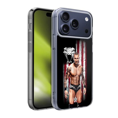 WWE American Flag Superstars Randy Orton Soft Gel Case for Apple iPhone 17 Pro Max WWE American Flag Superstars Randy Orton Soft Gel Case for Apple iPhone 17 Pro Max