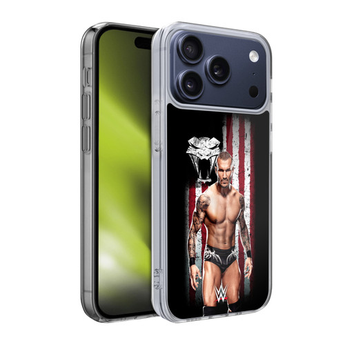 WWE American Flag Superstars Randy Orton Soft Gel Case for Apple iPhone 17 Pro WWE American Flag Superstars Randy Orton Soft Gel Case for Apple iPhone 17 Pro